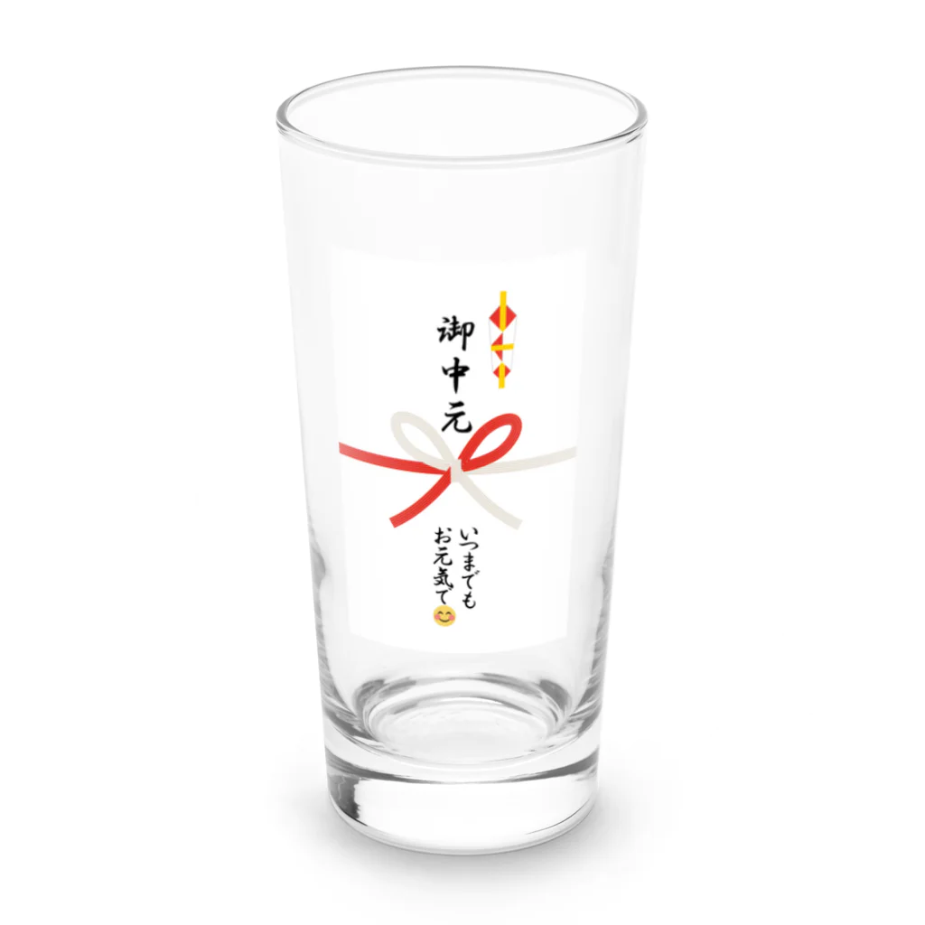 11UCOの御中元グッズ お元気で Long Sized Water Glass :front