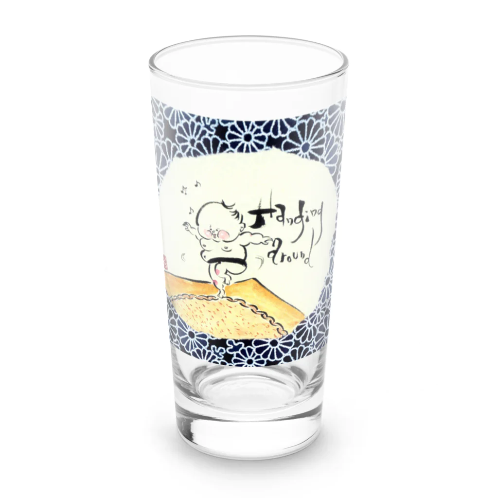 idumi-art-2ndの関取シリーズ Long Sized Water Glass :front