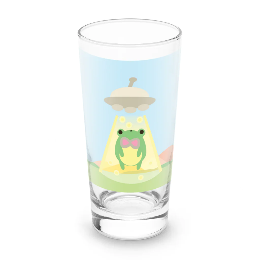 カエルたんのお店の【お一人様版】カエルたんがミューティレーション Long Sized Water Glass :front