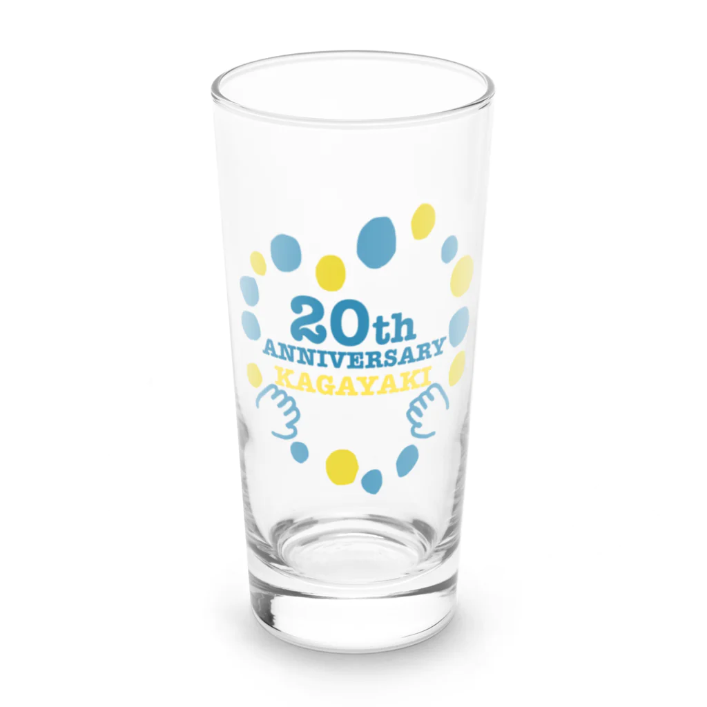 かがやき株式会社のかがやき20周年記念グッズ Long Sized Water Glass :front