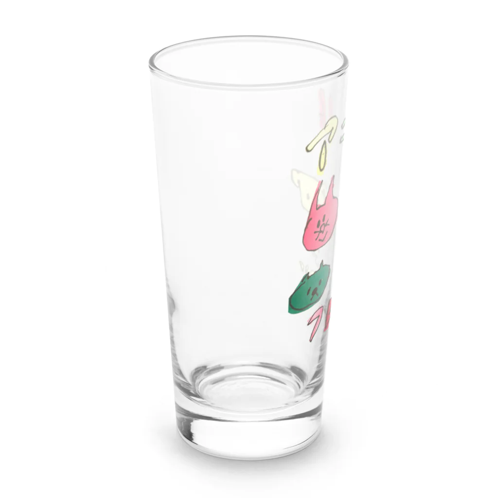 のんびりちゃんSHOPのアニマルフレンズ Long Sized Water Glass :left