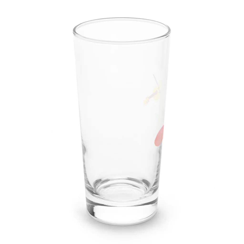 田坂のバイオリン妖怪🎻👻 Long Sized Water Glass :left