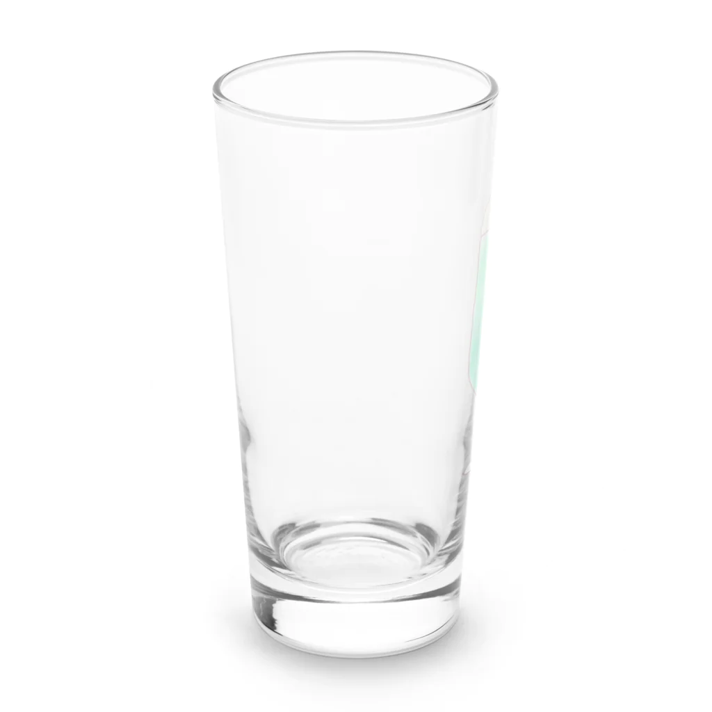 Eschscholziaのはじける想いとクリームソーダ Long Sized Water Glass :left