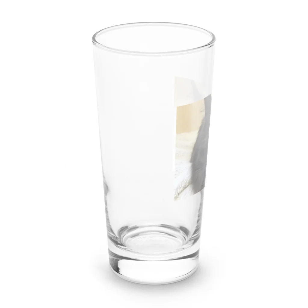 ニャンコの秘密基地のみみちゃん Long Sized Water Glass :left