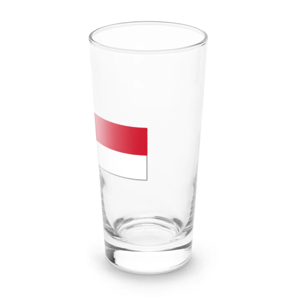 絵文字のおみせdayo絵文字のおみせdesu絵文字のおみせkanaのれれ Long Sized Water Glass :left