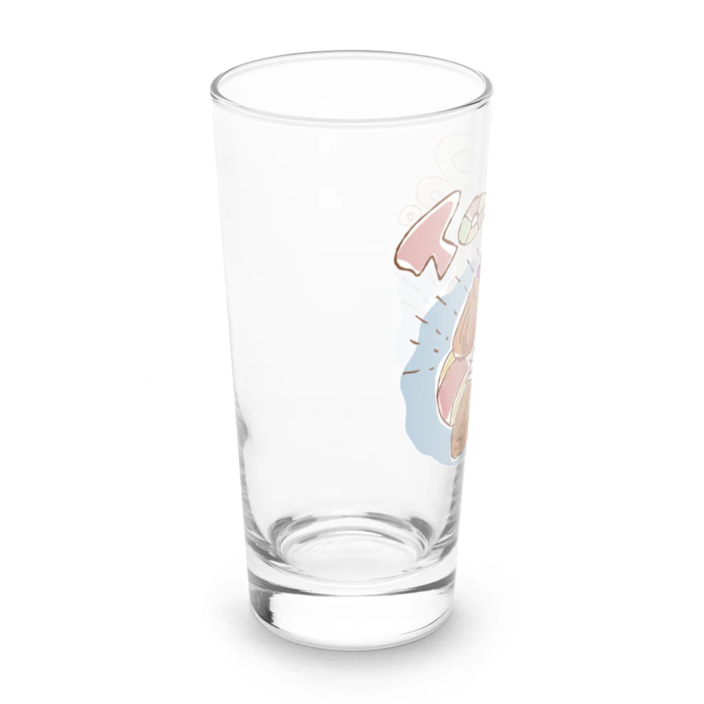 Beautiful-Creatureの浮き輪ぷかぷかトイプー Long Sized Water Glass :left