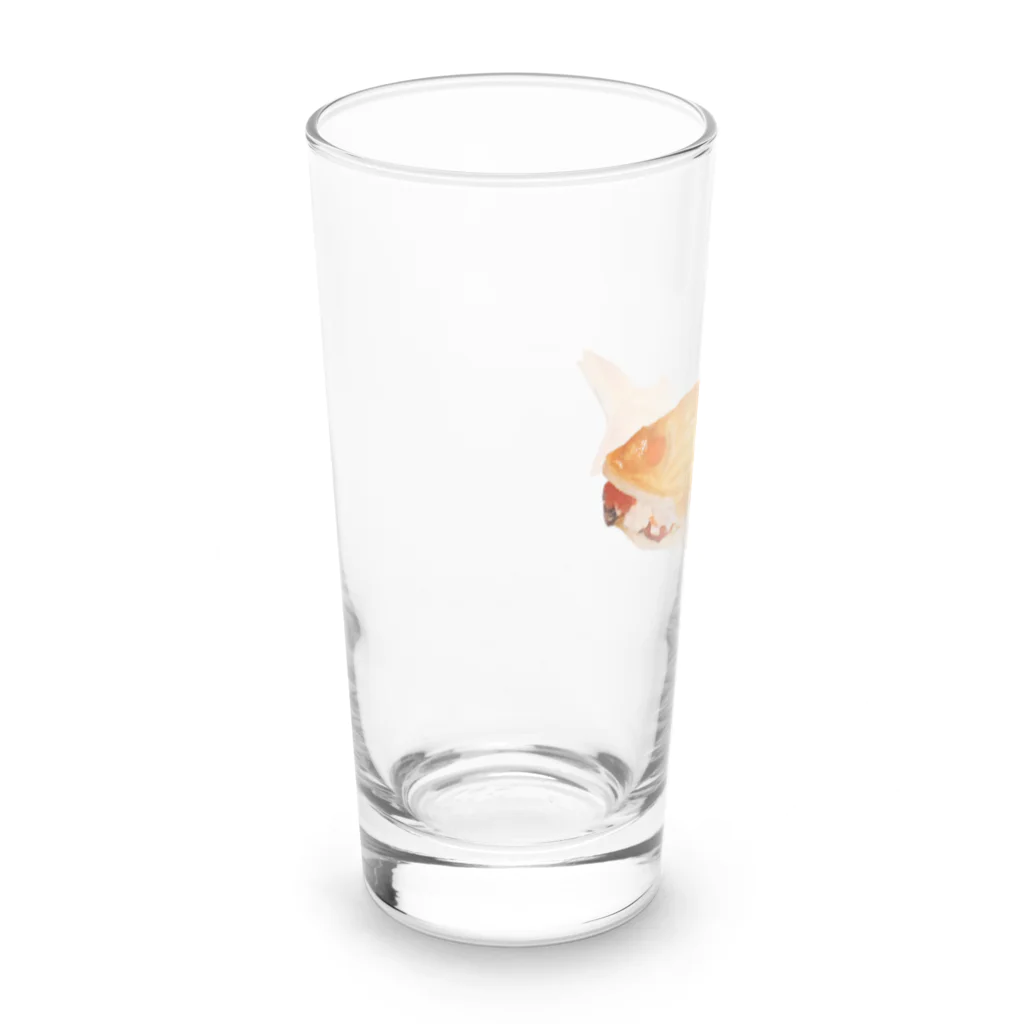 spicaのサーモンのパイ Long Sized Water Glass :left