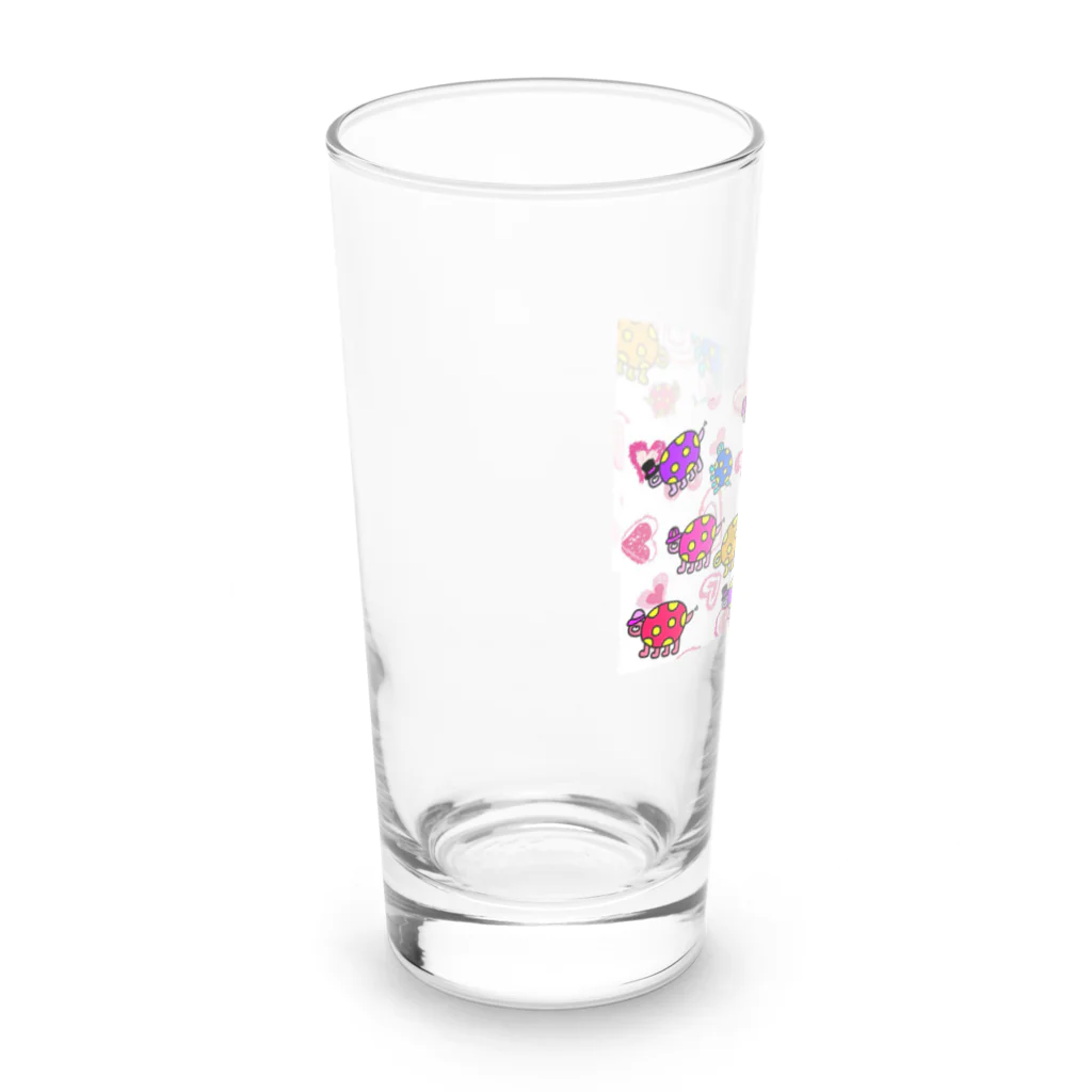 🐢かめきち🐬の6月限定かめぱら!! Long Sized Water Glass :left