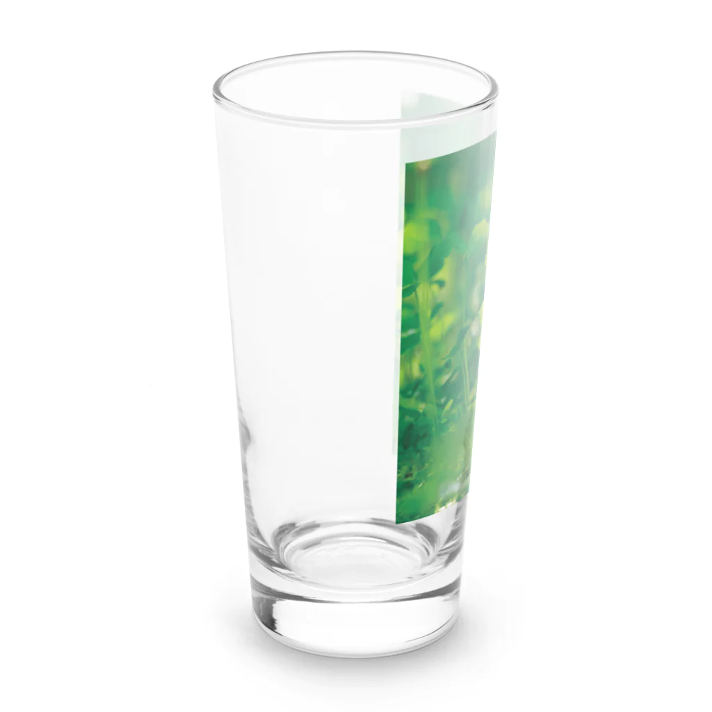 akane_art（茜音工房）の癒しの風景（クローバー） Long Sized Water Glass :left