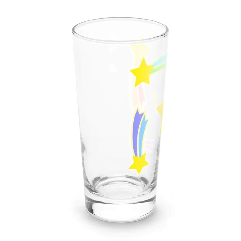 武者小路夕桐の流れ星 Long Sized Water Glass :left