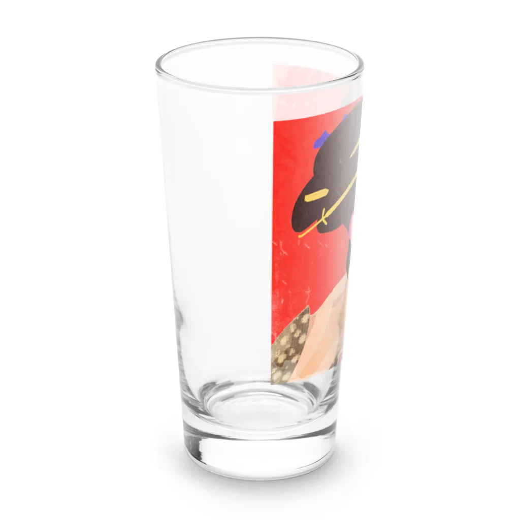 учк¡✼*のおひさの夏 Long Sized Water Glass :left