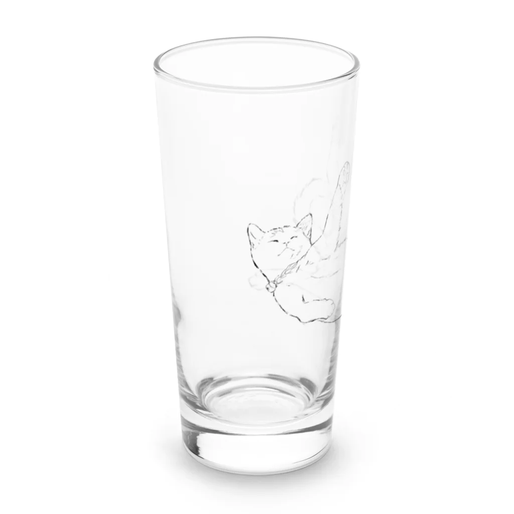 はるさめ商店の子猫ちゃん Long Sized Water Glass :left