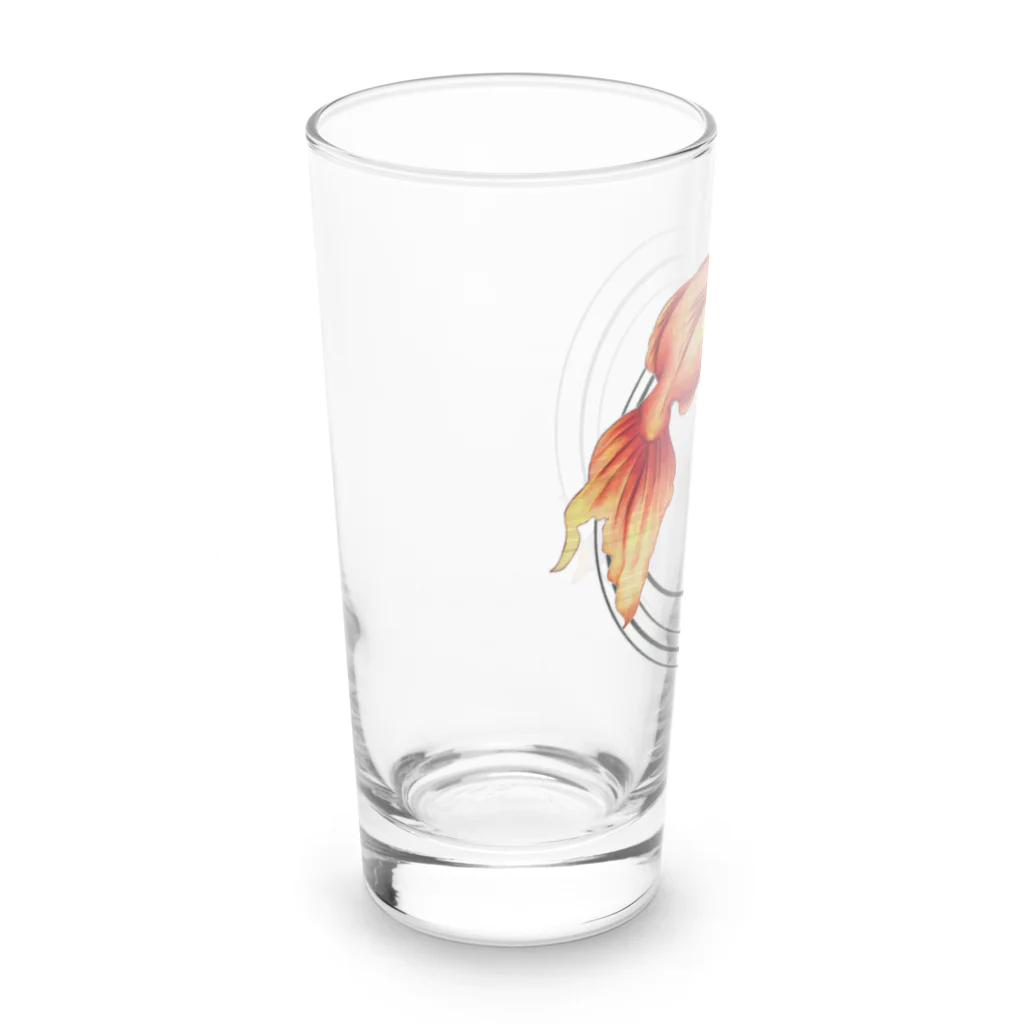 ari designの金魚づくし一ものがたり（水面バージョン） Long Sized Water Glass :left