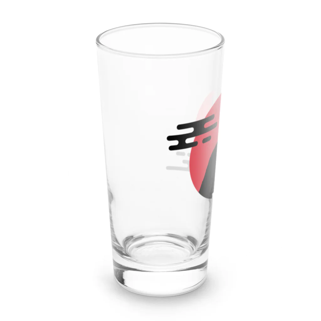 中華呪術堂（チャイナマジックホール）の【前プリント】人民帽猫 Long Sized Water Glass :left