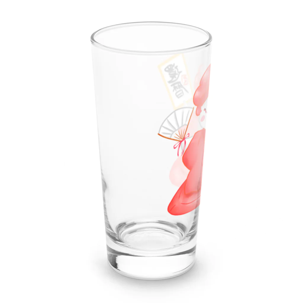 Lily bird（リリーバード）の還暦文鳥さん Long Sized Water Glass :left