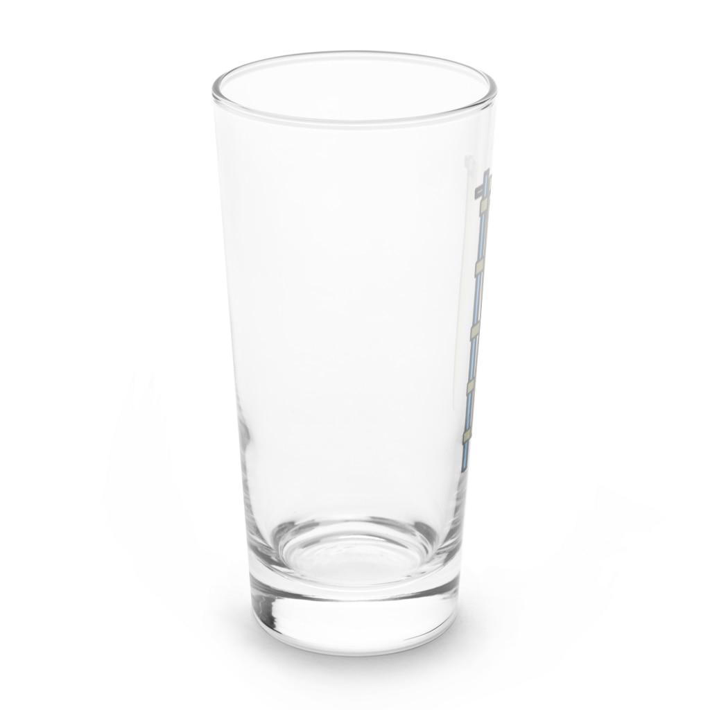 脂身通信Ｚの【両面プリント】のぼり旗♪焼きいも1911 Long Sized Water Glass :left
