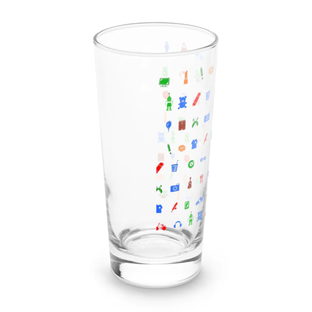 painappurunのcolorful box (カラフルボックス) Long Sized Water Glass :left