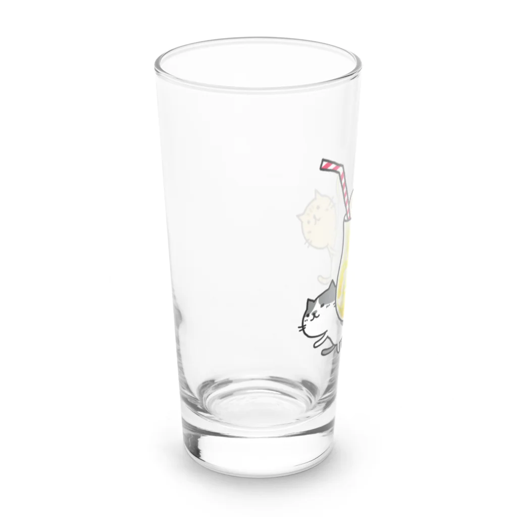 ねころぶ shopのねころぶ【レモネード】 Long Sized Water Glass :left