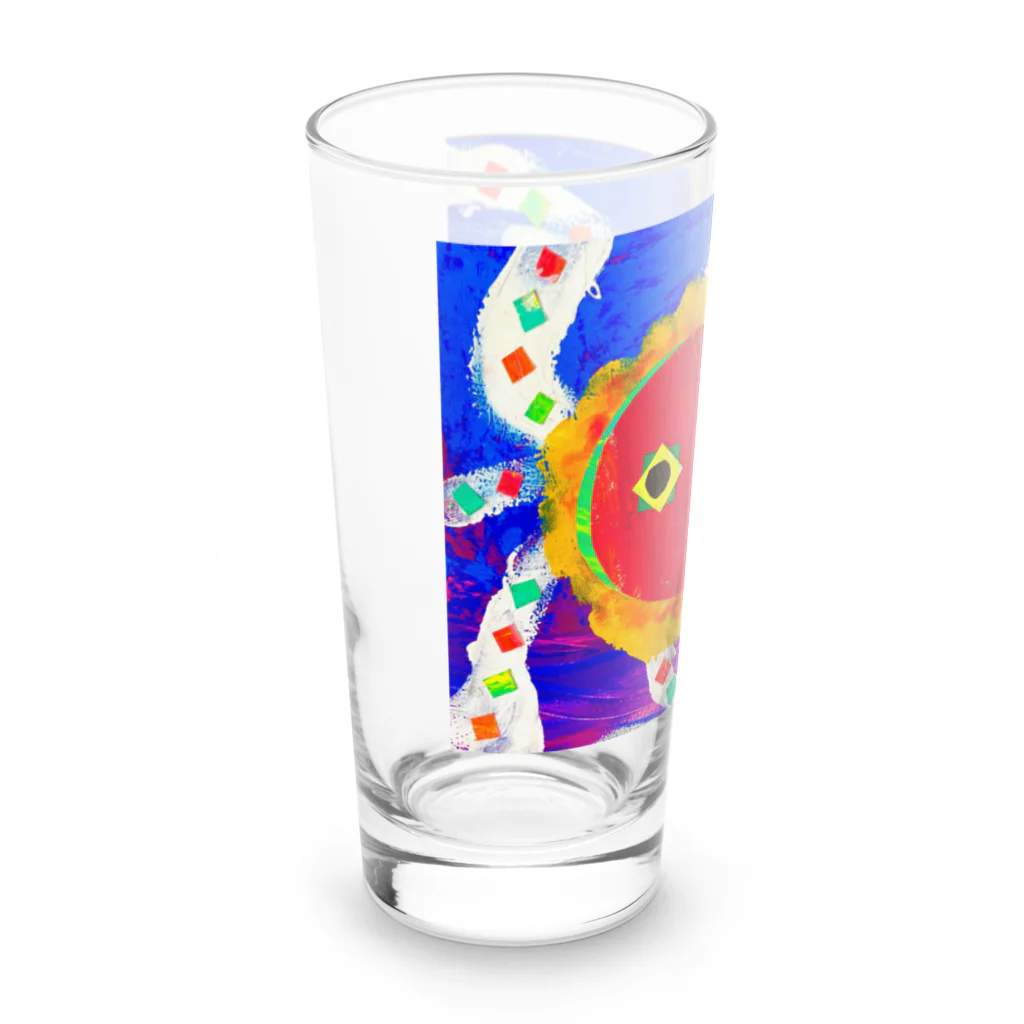 MAYUMAROの太陽の Long Sized Water Glass :left