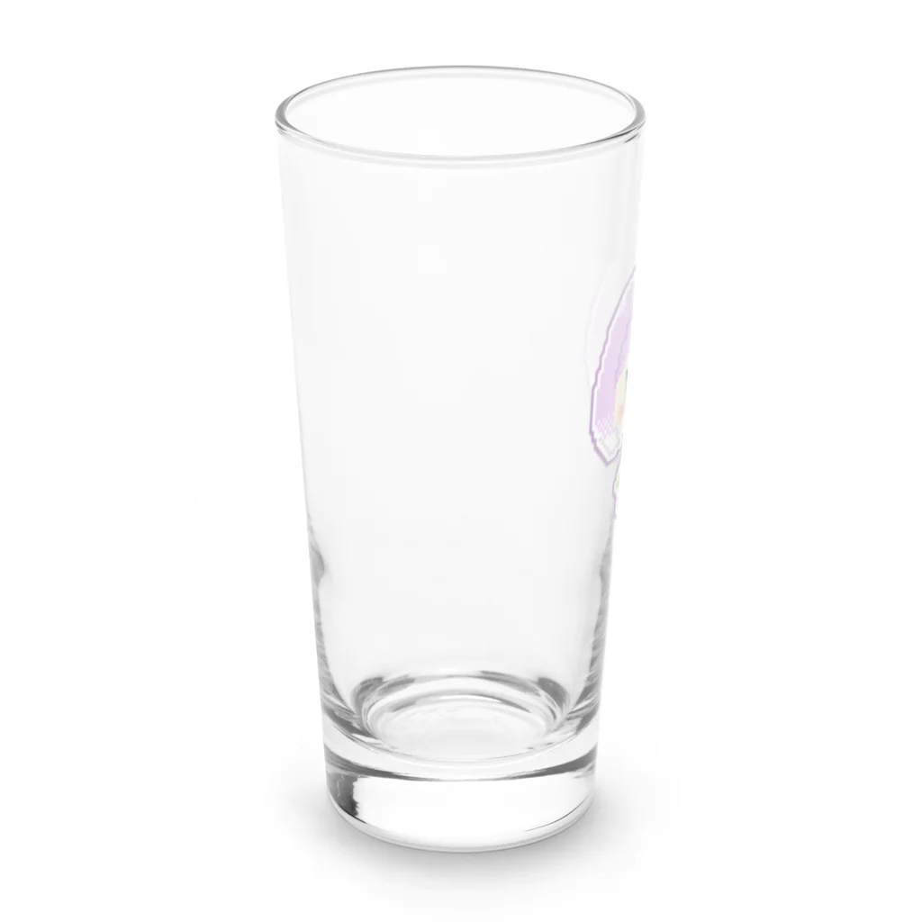 フスマーケットのドット半兵衛さん Long Sized Water Glass :left