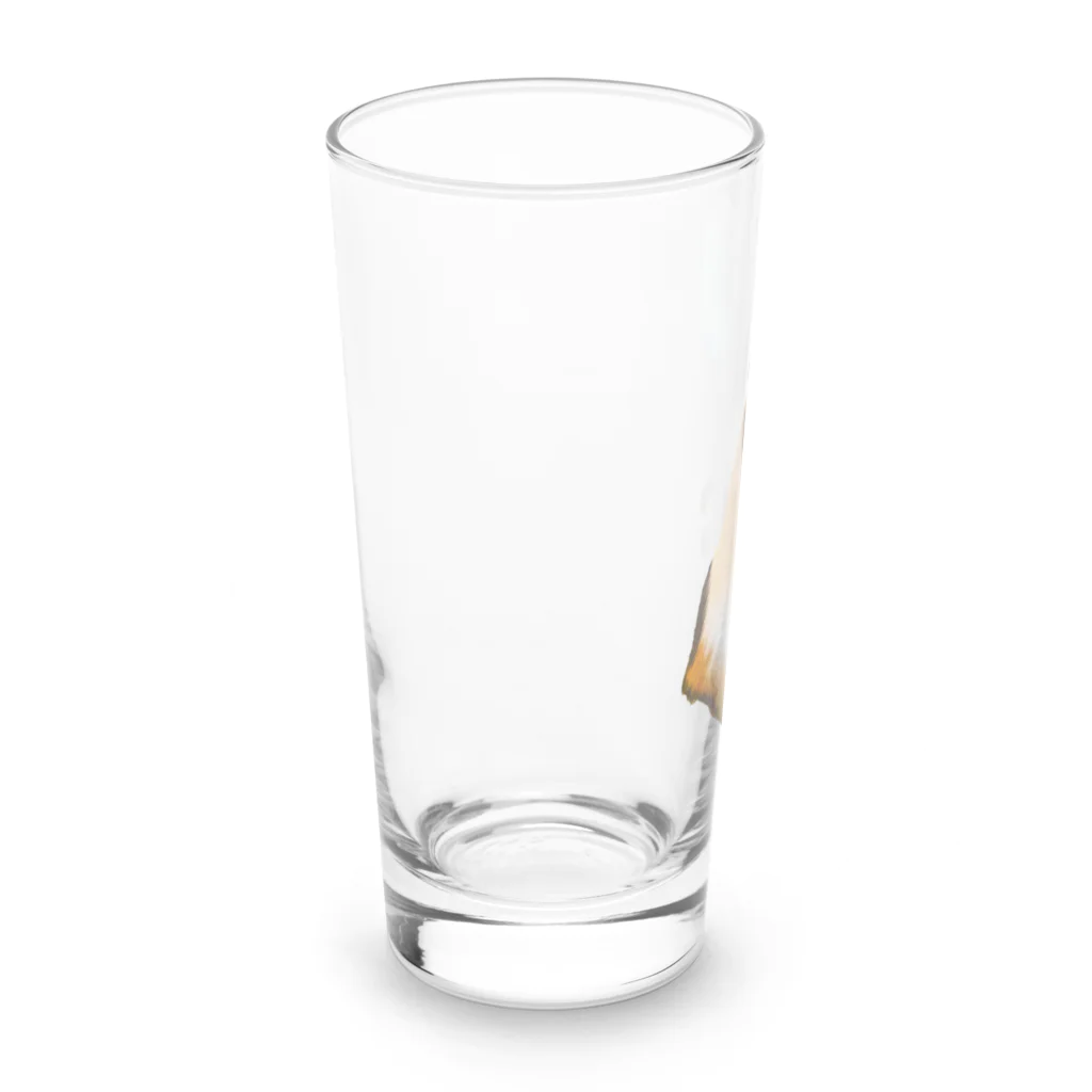 イングリッシュモルモットのさすけのイングリッシュモルモットのさすけ Long Sized Water Glass :left