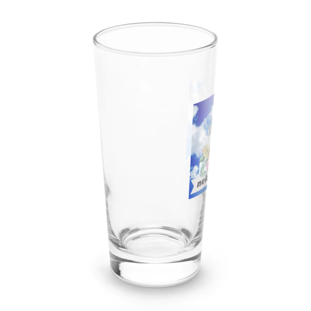 NEKO・すいみんのネコ･ヤクザ Long Sized Water Glass :left