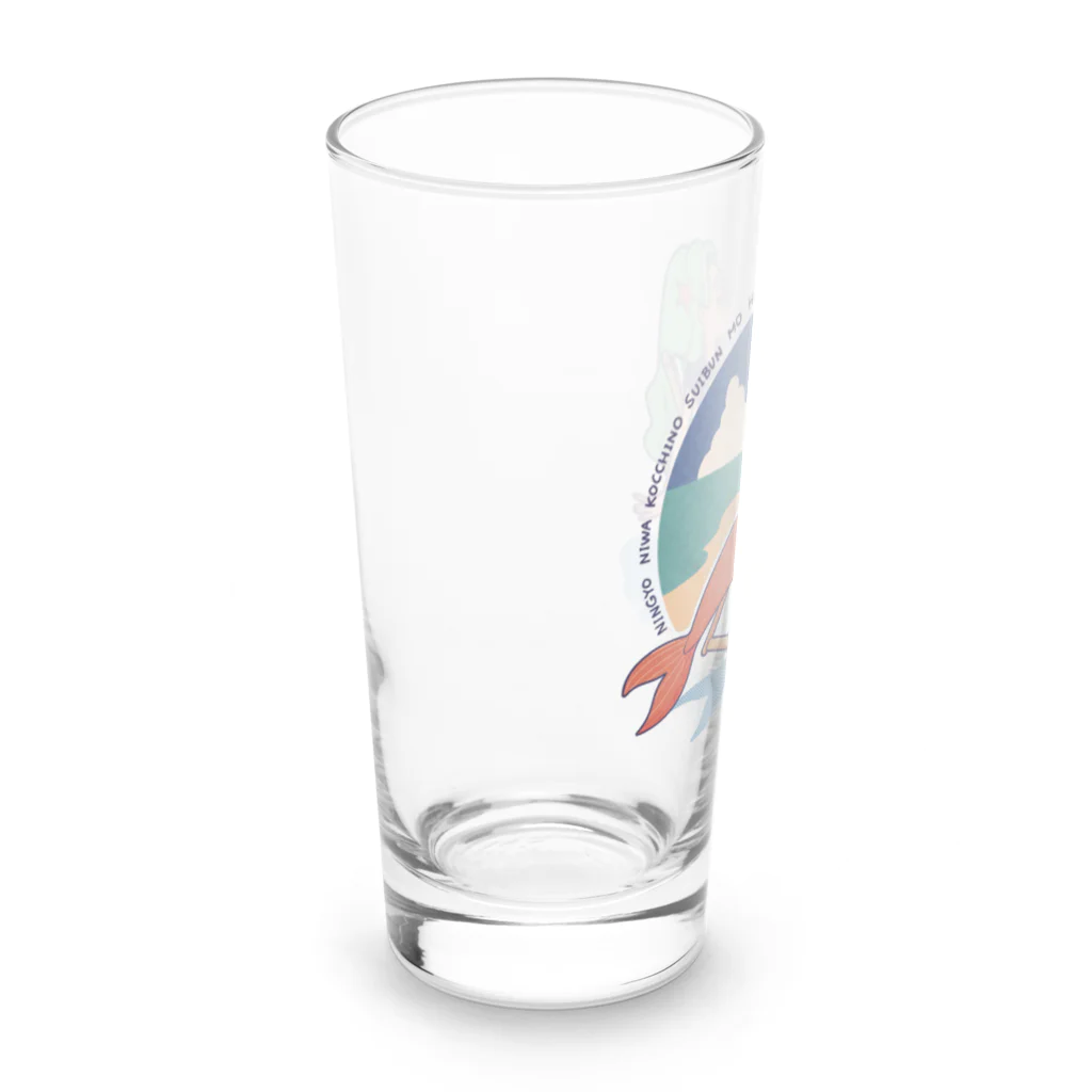 ヨシダナツミのビールマーメイド Long Sized Water Glass :left