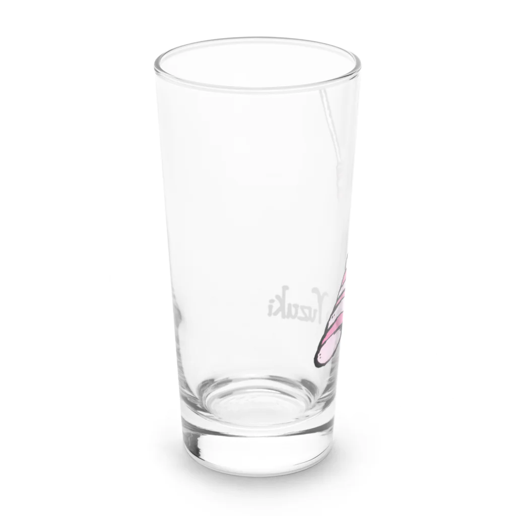 カドグッズステーションのあの舐めてる飴 Long Sized Water Glass :left