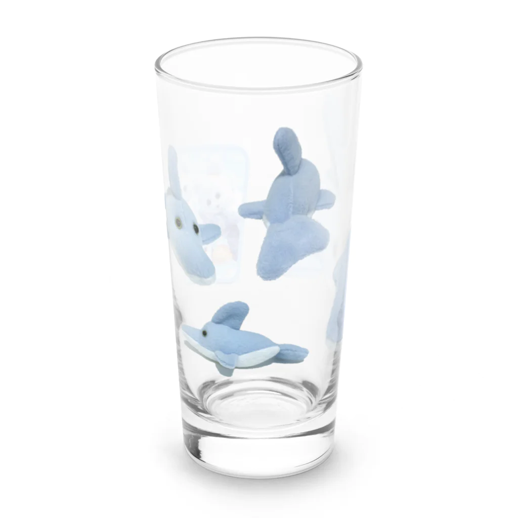 くまきちショップやさんのさかな Long Sized Water Glass :left