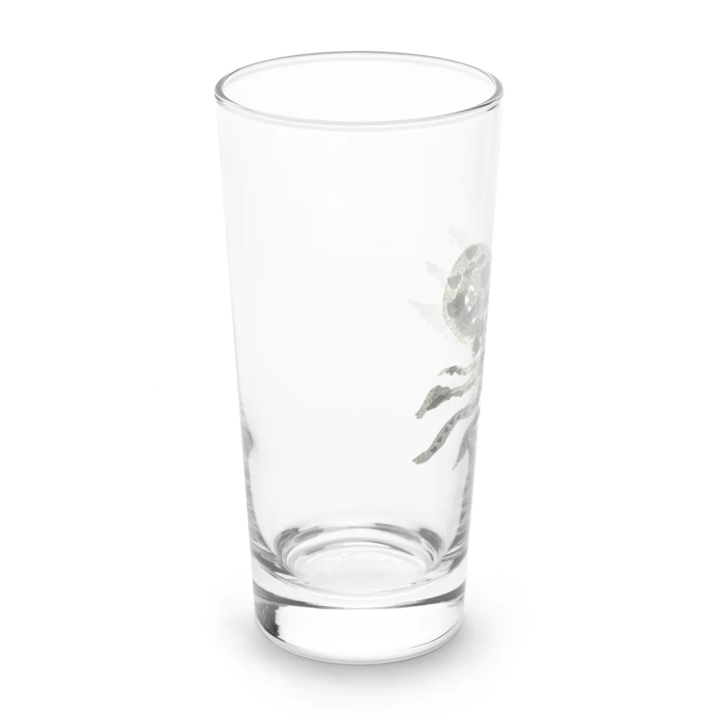 アングラースピリッツの水墨画風のタコさん Long Sized Water Glass :left