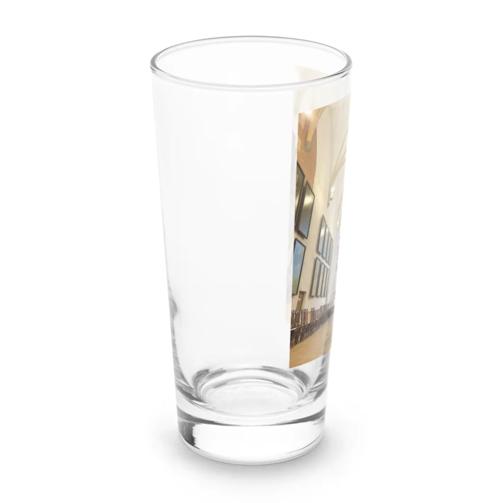 𝕋𝕦𝕓𝕒 川添 初美 (KAWAZOE Hatsumi)のバッハのお墓(聖トーマス教会) Long Sized Water Glass :left