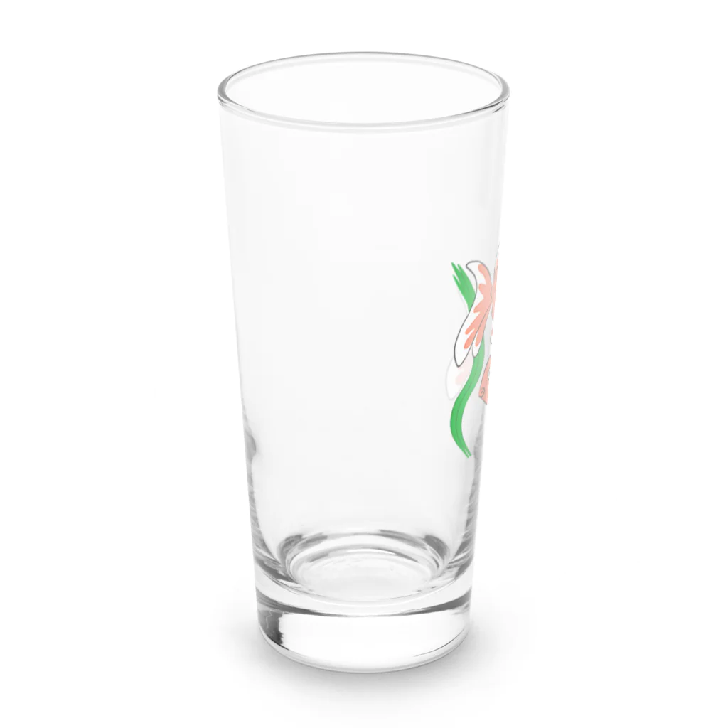 志那竹ヴィンテージの金魚ロンググラス Long Sized Water Glass :left