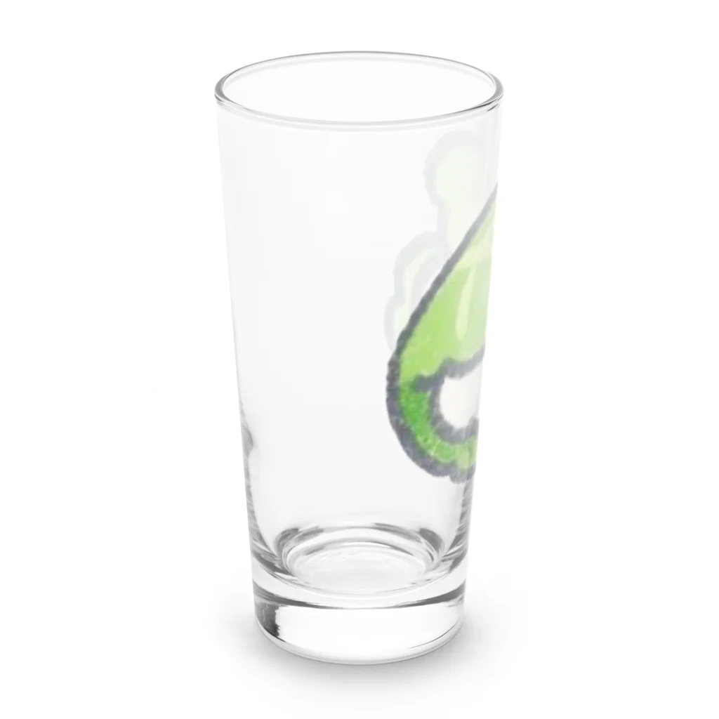 あかつき屋のかしわもちちゃん Long Sized Water Glass :left