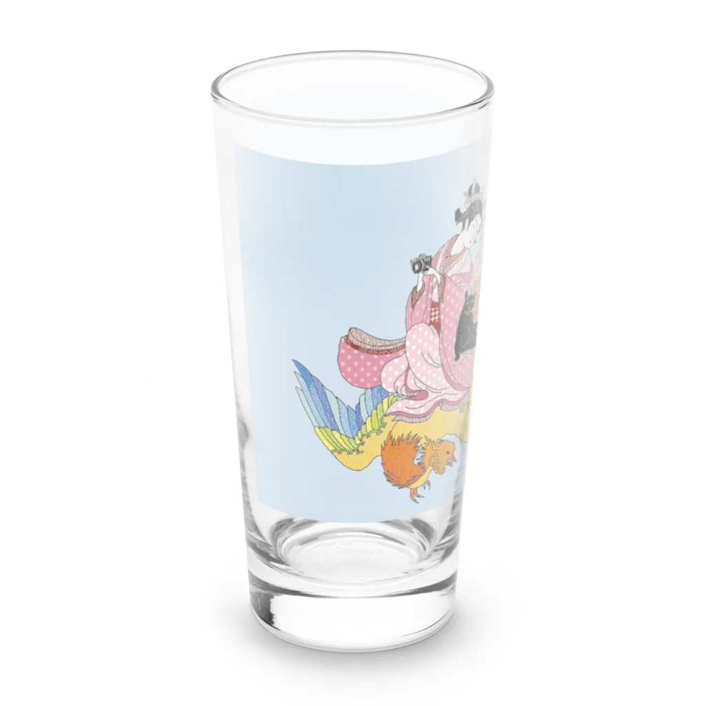 keeeeeep smilingの空活 （カメラ初心者） Long Sized Water Glass :left