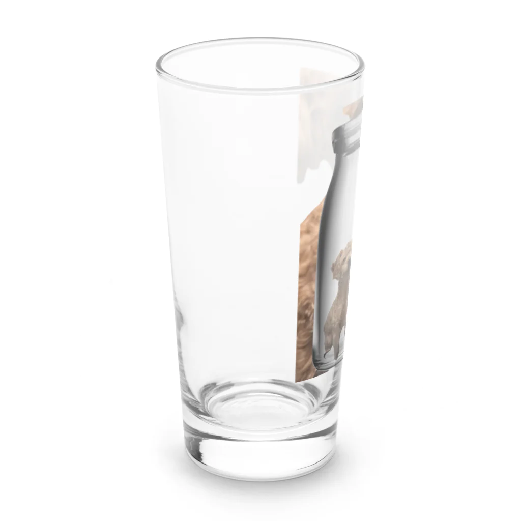 Ru.xxxのトイプードル☆Ru. Long Sized Water Glass :left