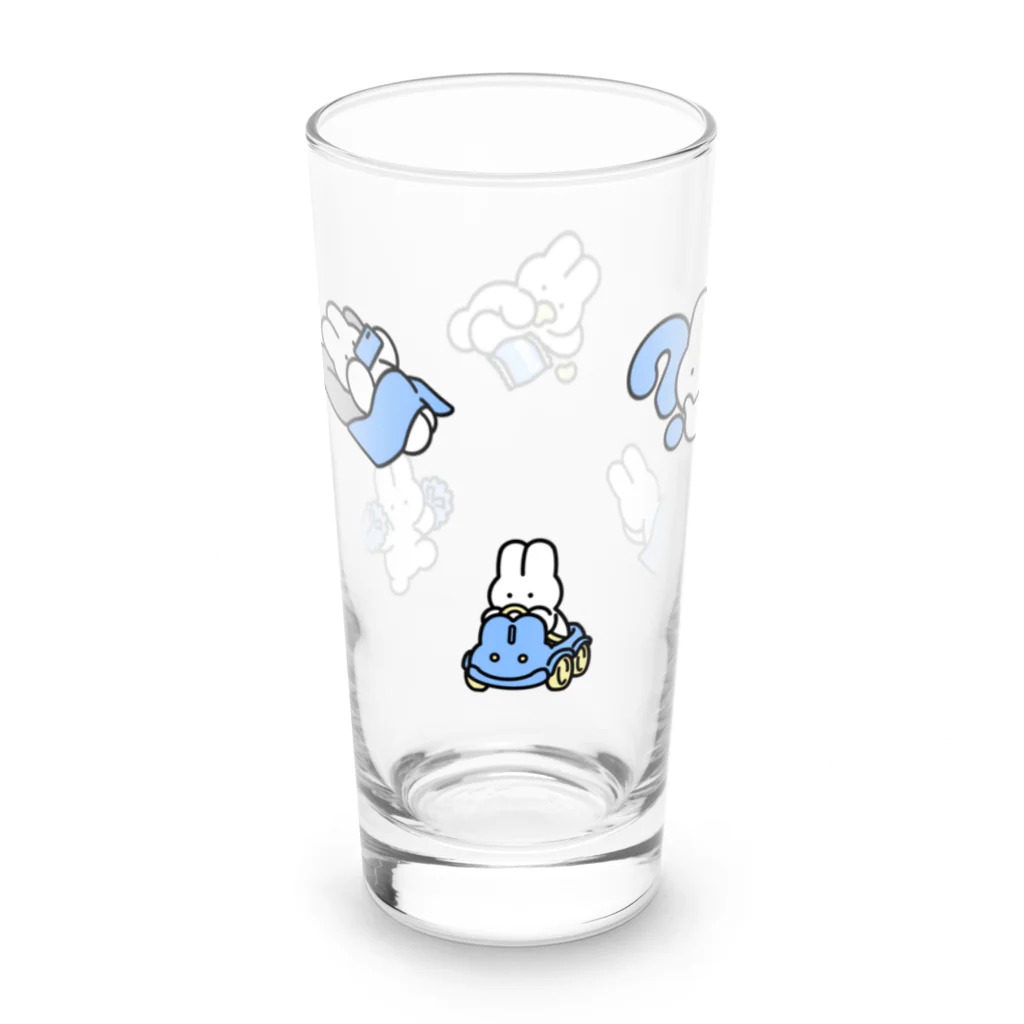 nsnのBLUE Long Sized Water Glass :left