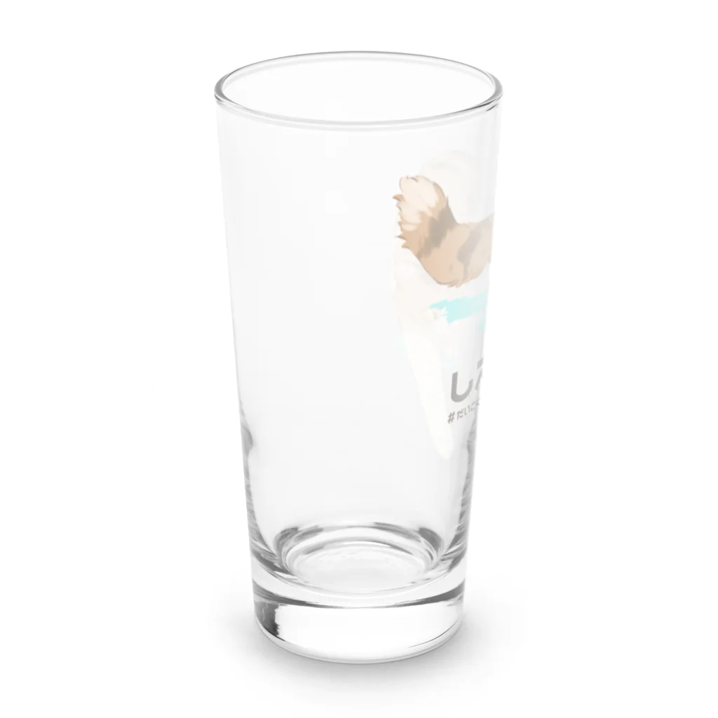 だいこくの猫絵生活ショップのしえるさん Long Sized Water Glass :left