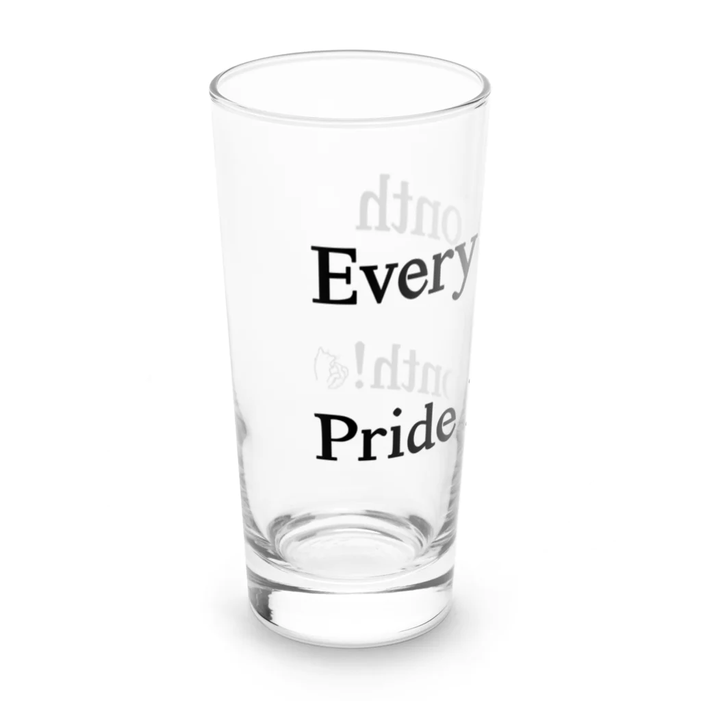 無真獣73号のEvery Month is Pride Month! Long Sized Water Glass :left