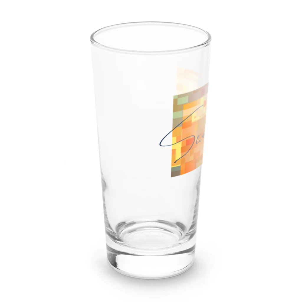 little MAKES.のある日の夕暮れドット Long Sized Water Glass :left