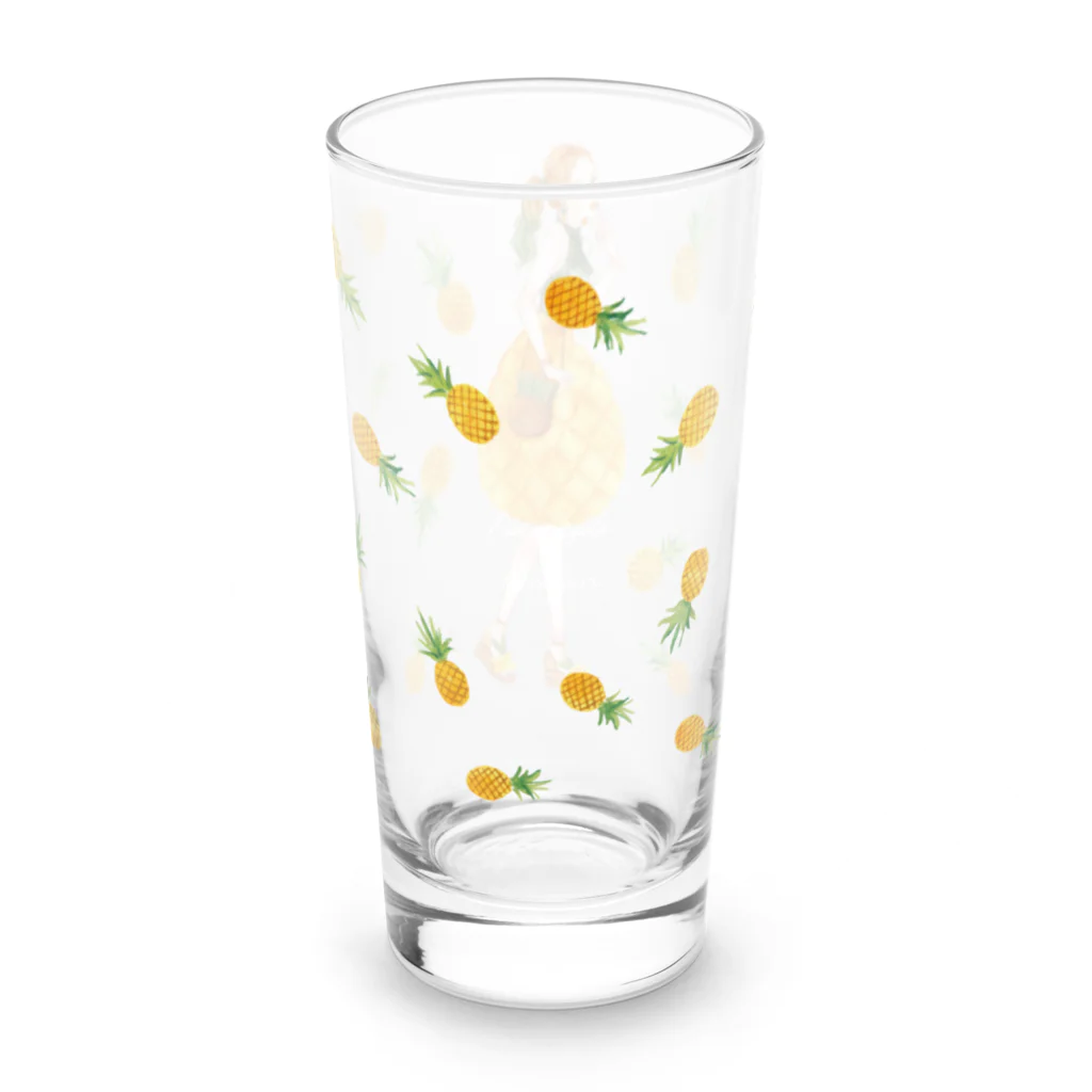 mirafluruのパイナップル Long Sized Water Glass :left