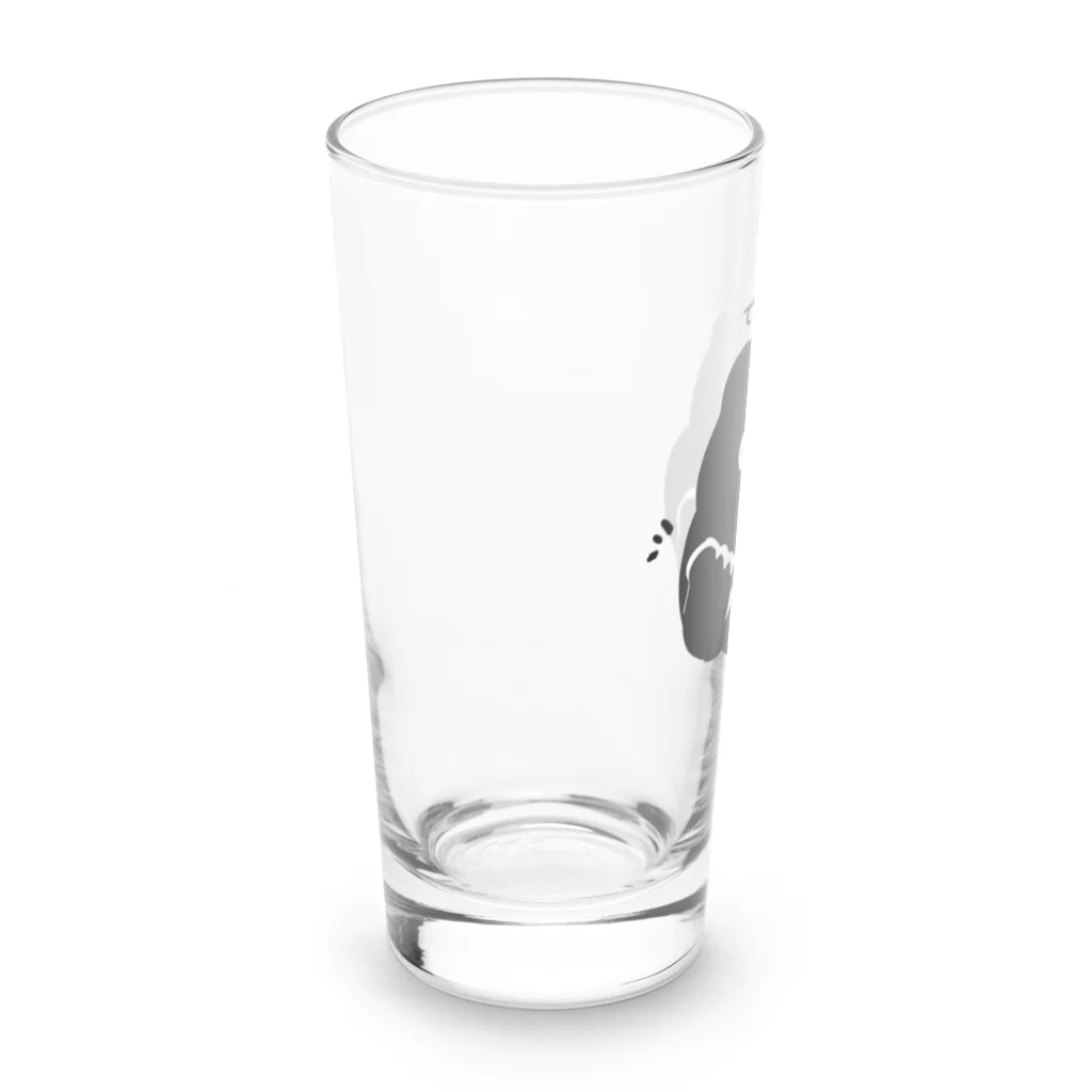 深夜の山奥のできるよ〜 Long Sized Water Glass :left