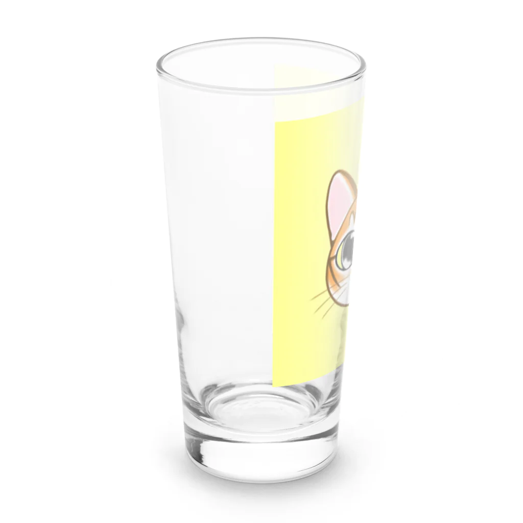 キリン子のコタにゃ(黄) Long Sized Water Glass :left