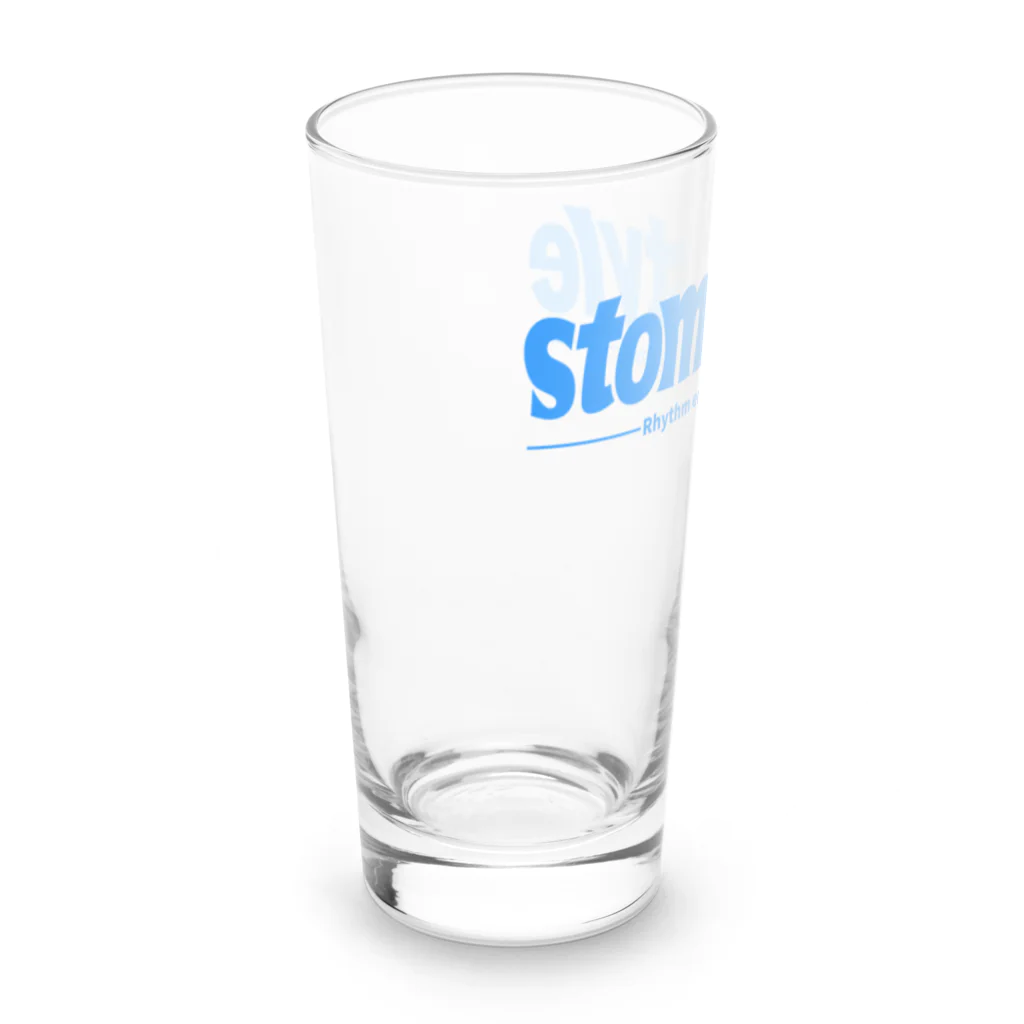 ケロケロワークスのstomp style_青 Long Sized Water Glass :left