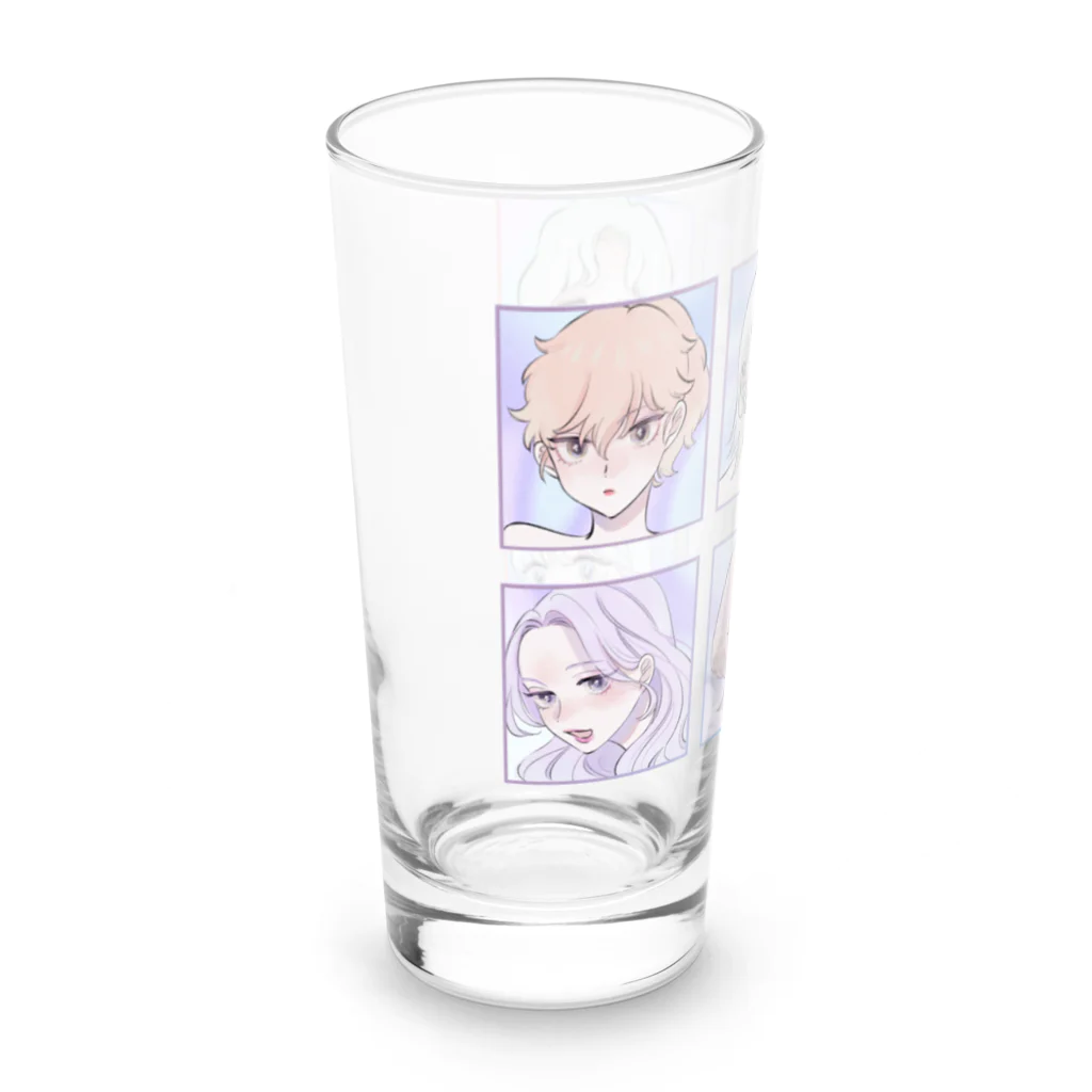 貝柱のgirls Long Sized Water Glass :left