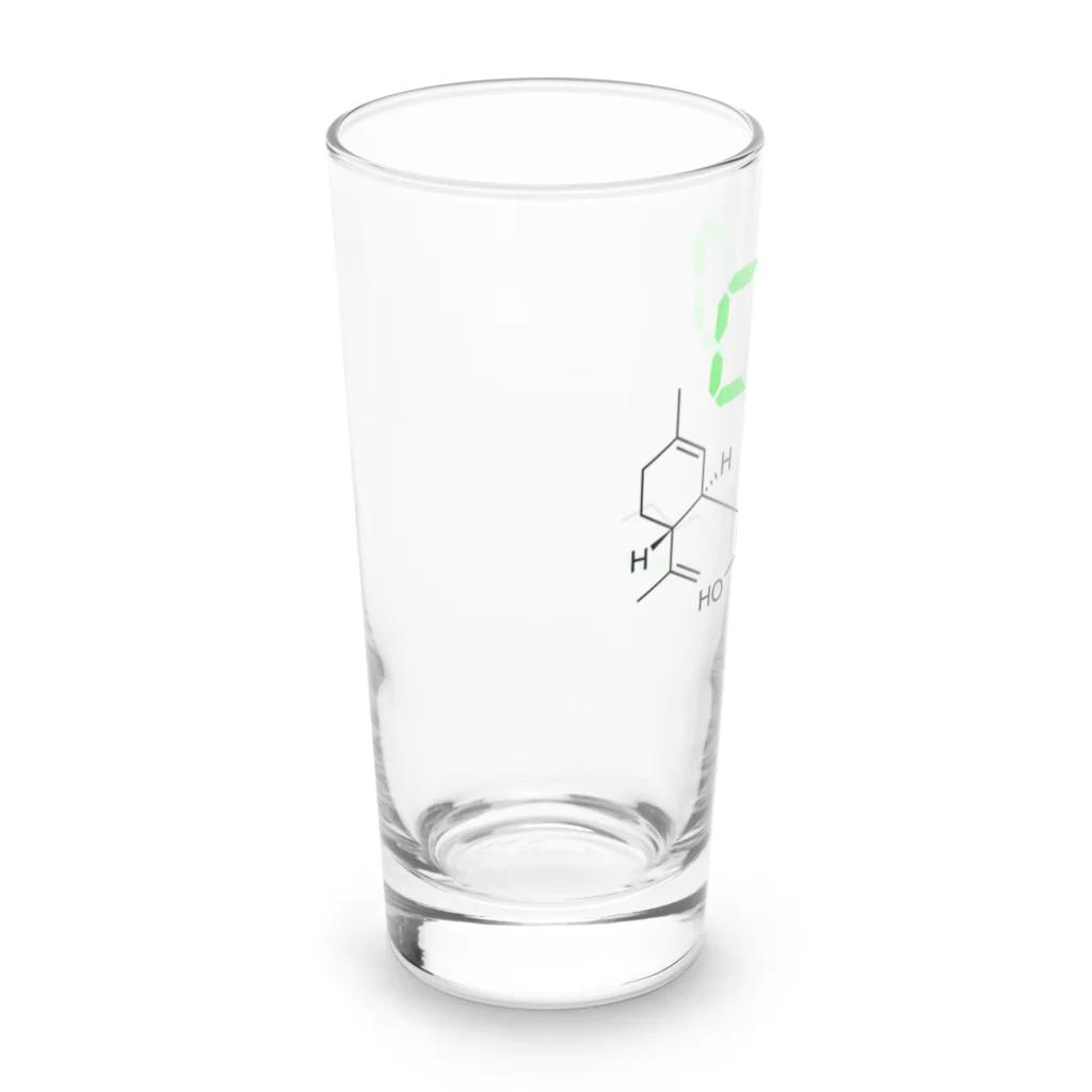 はだかのとくいてんのCannabidiol Long Sized Water Glass :left