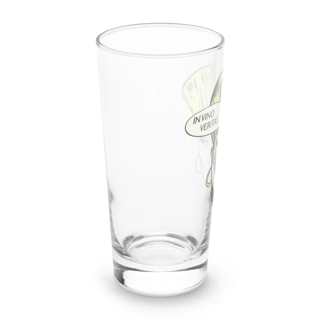 ばにたすの店のIN VINO VERITAS Long Sized Water Glass :left