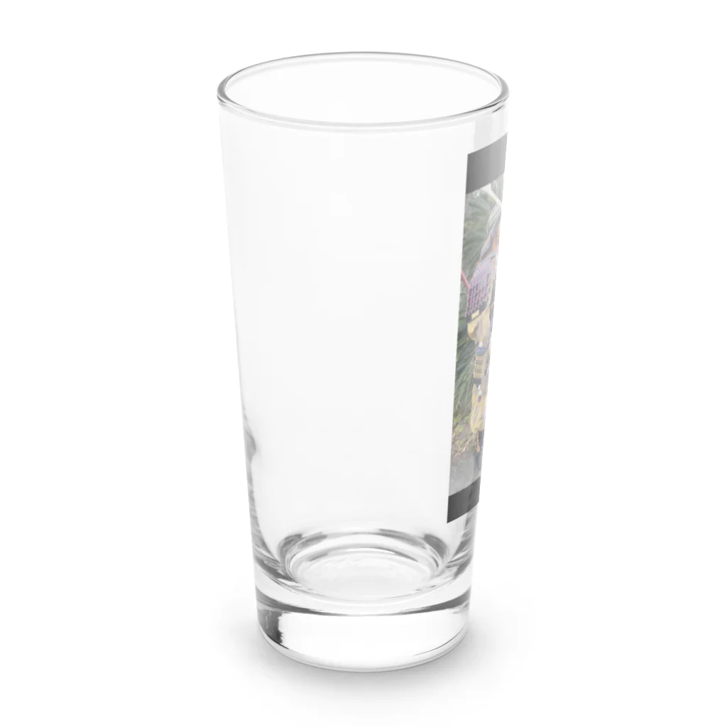 伊賀の鎧屋 の鎌倉の重鎮13人シリーズ 足立右馬寮遠元！ Long Sized Water Glass :left