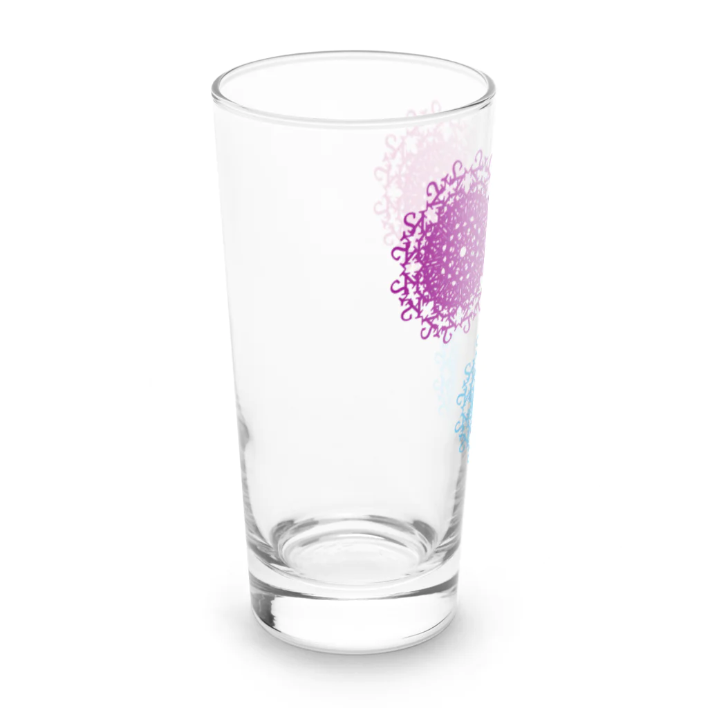 Contemporary　Artのflash  Long Sized Water Glass :left