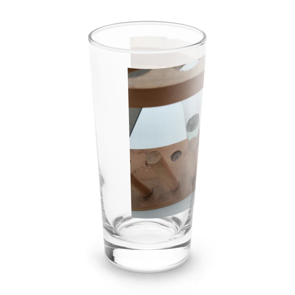 Panda LABO.のお？信号カラー？並びが違うけどね(๑´ㅂ`๑) Long Sized Water Glass :left