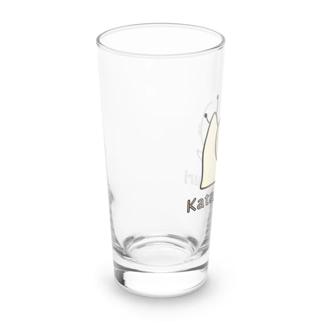 MrKShirtsのKatatsumuri (カタツムリ) 色デザイン Long Sized Water Glass :left